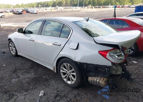 2013 Hyundai Genesis 3.8L из США, поврежденный, VIN KMHGC4DD4DU240446